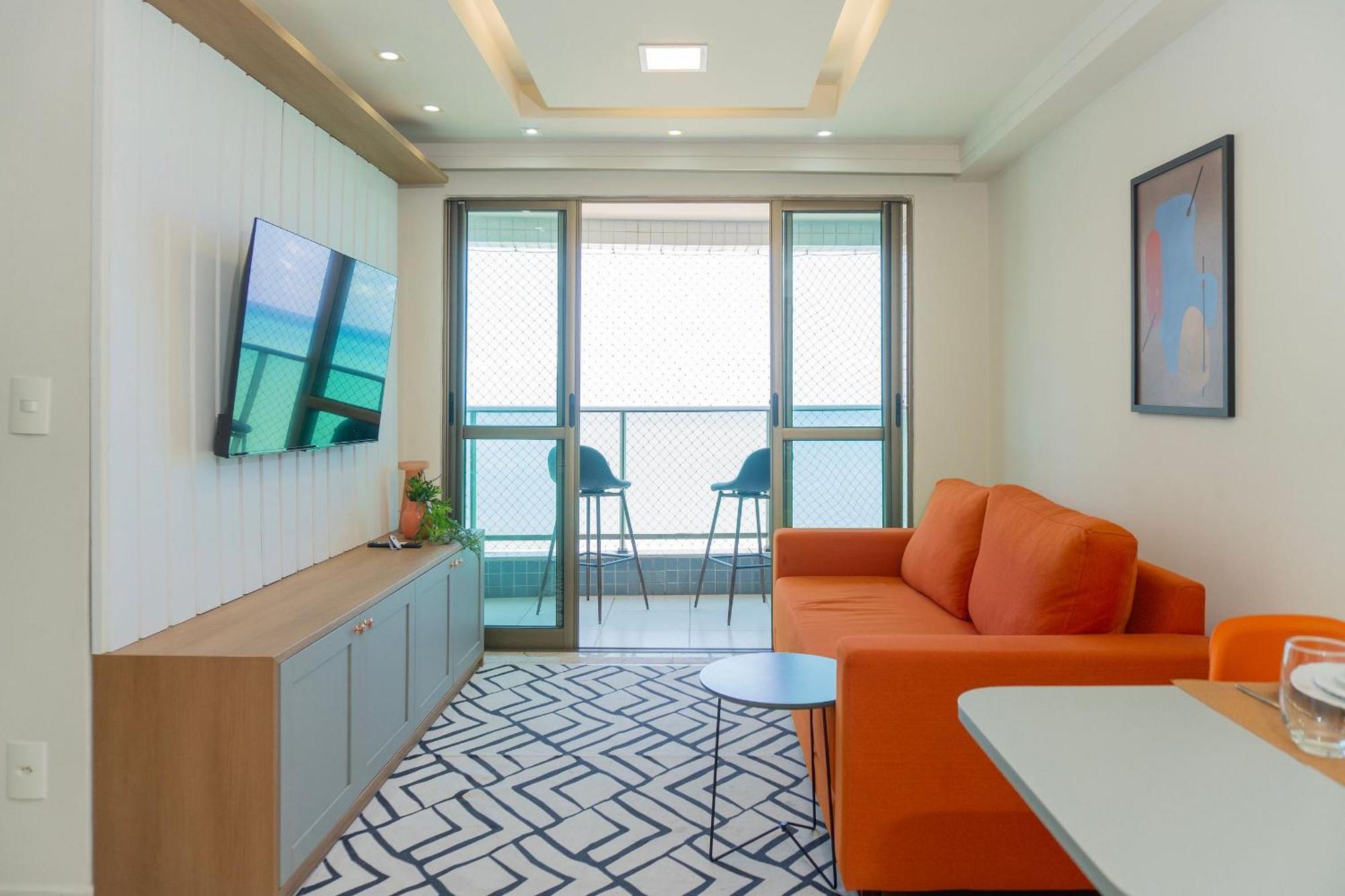 Apartamento Beira Mar Boa Viagem เฮซิเฟ ภายนอก รูปภาพ