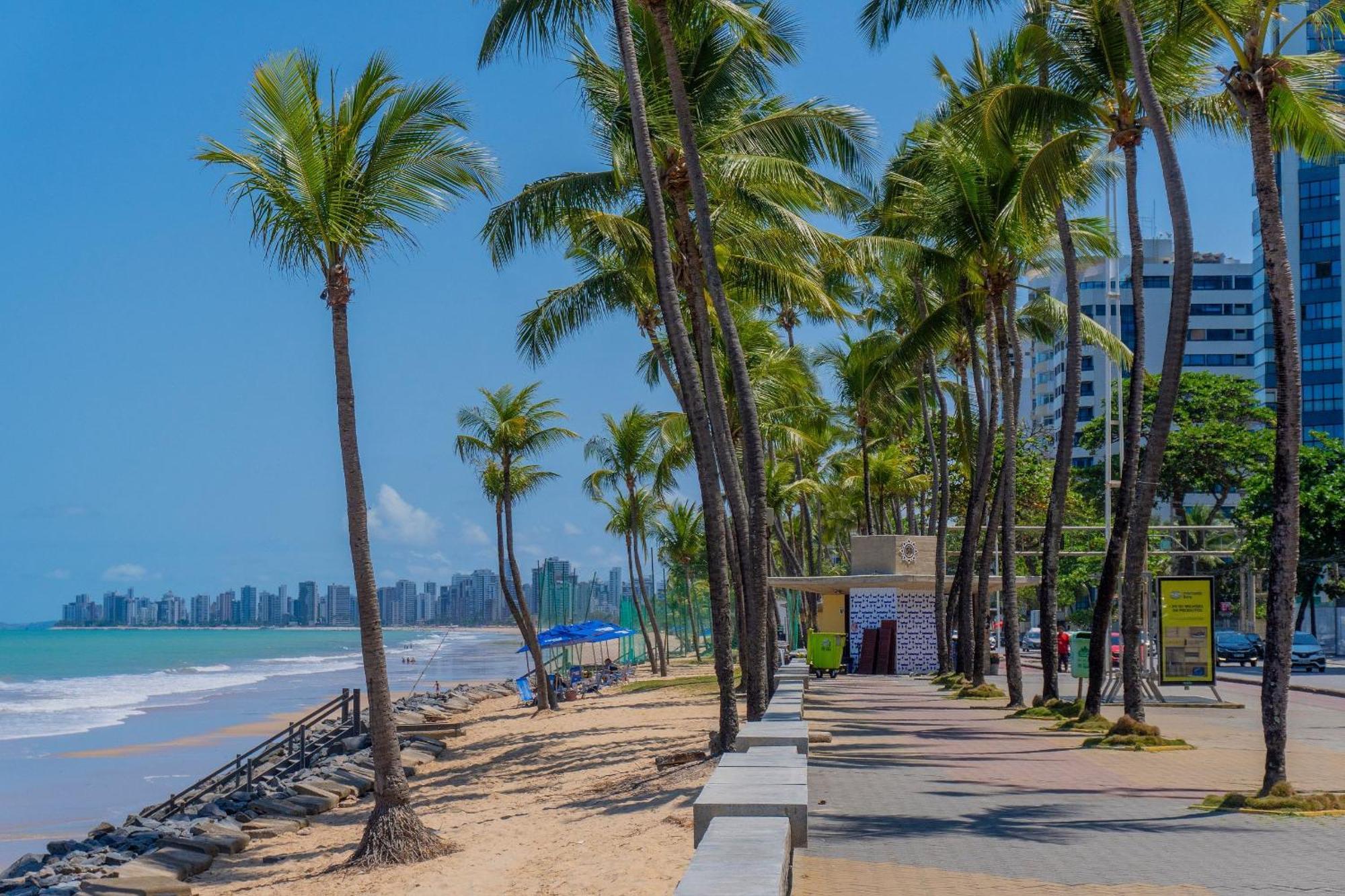 Apartamento Beira Mar Boa Viagem เฮซิเฟ ภายนอก รูปภาพ